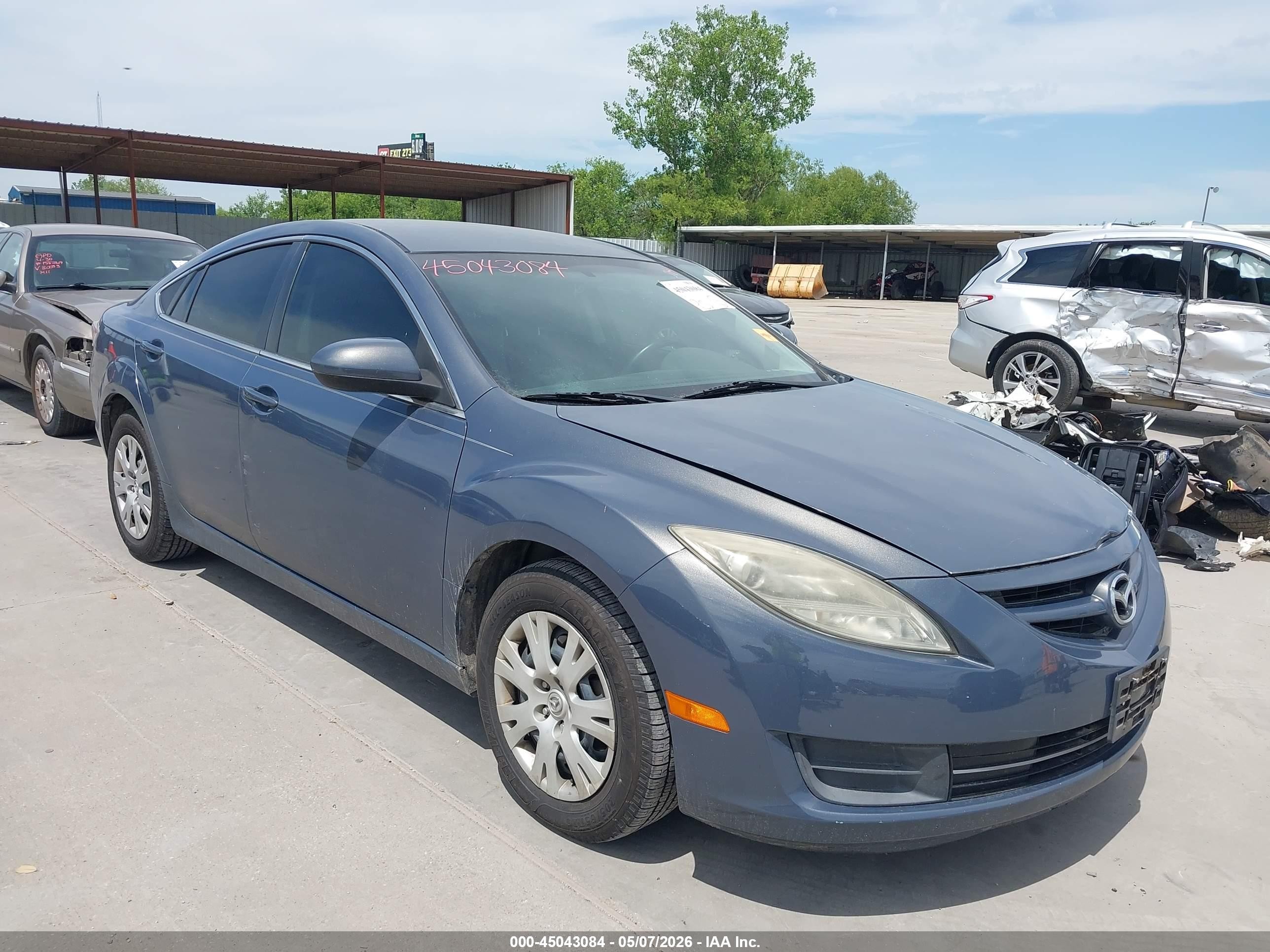 2009 Mazda Mazda6 I Sport Синий vin: 1YVHP81H695M46195