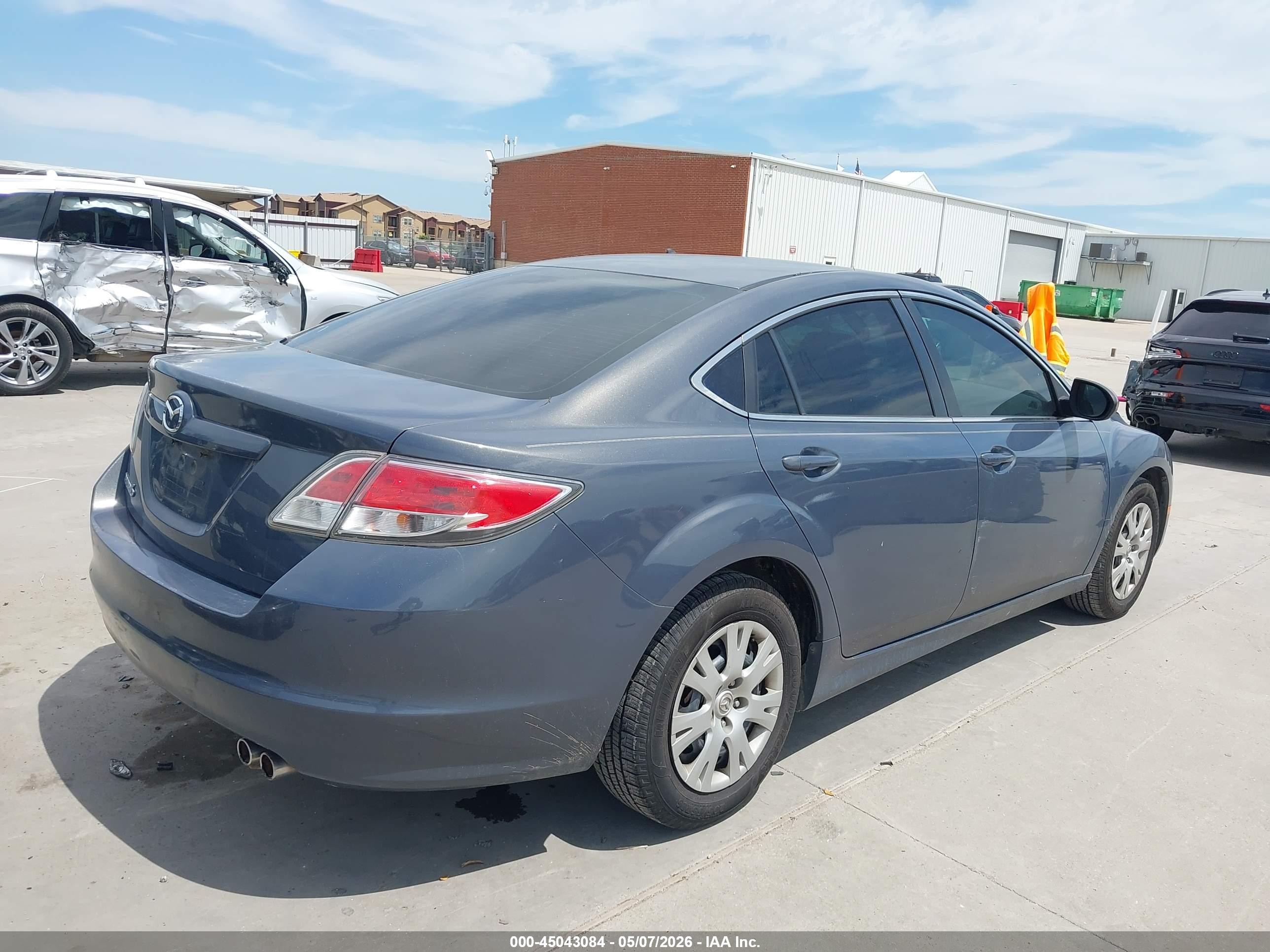 2009 Mazda Mazda6 I Sport Синий vin: 1YVHP81H695M46195