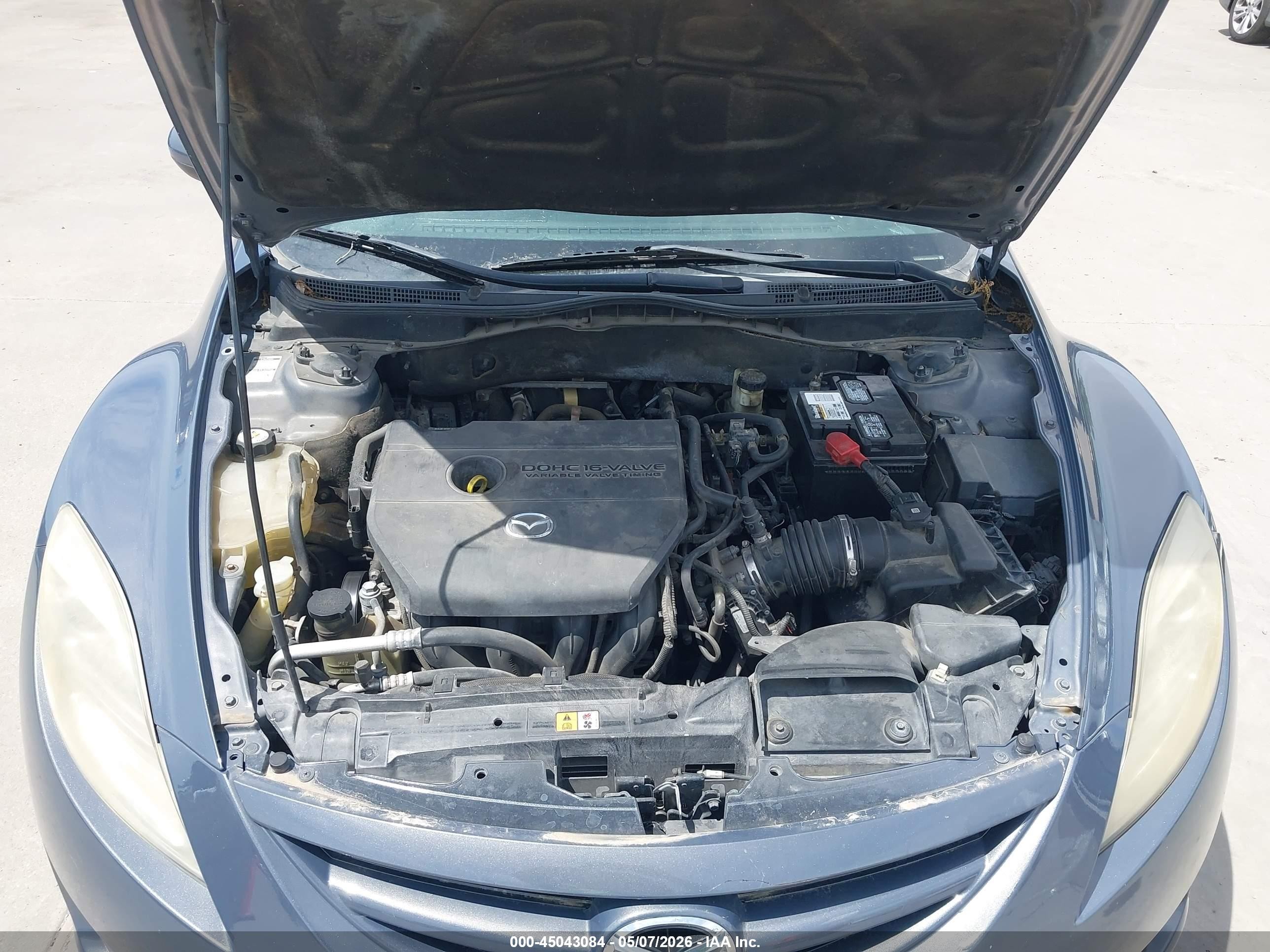 2009 Mazda Mazda6 I Sport Синий vin: 1YVHP81H695M46195