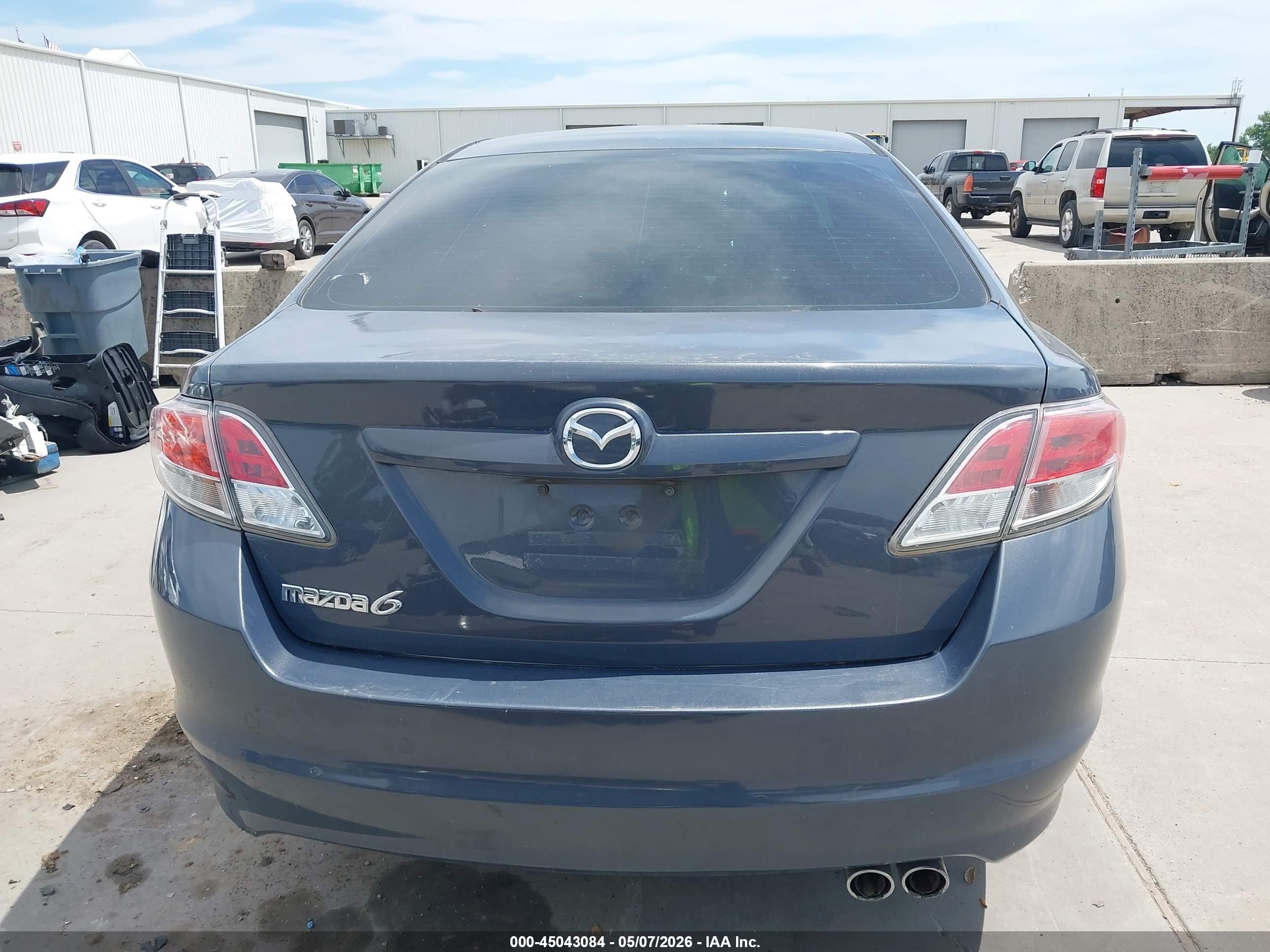 2009 Mazda Mazda6 I Sport Синий vin: 1YVHP81H695M46195
