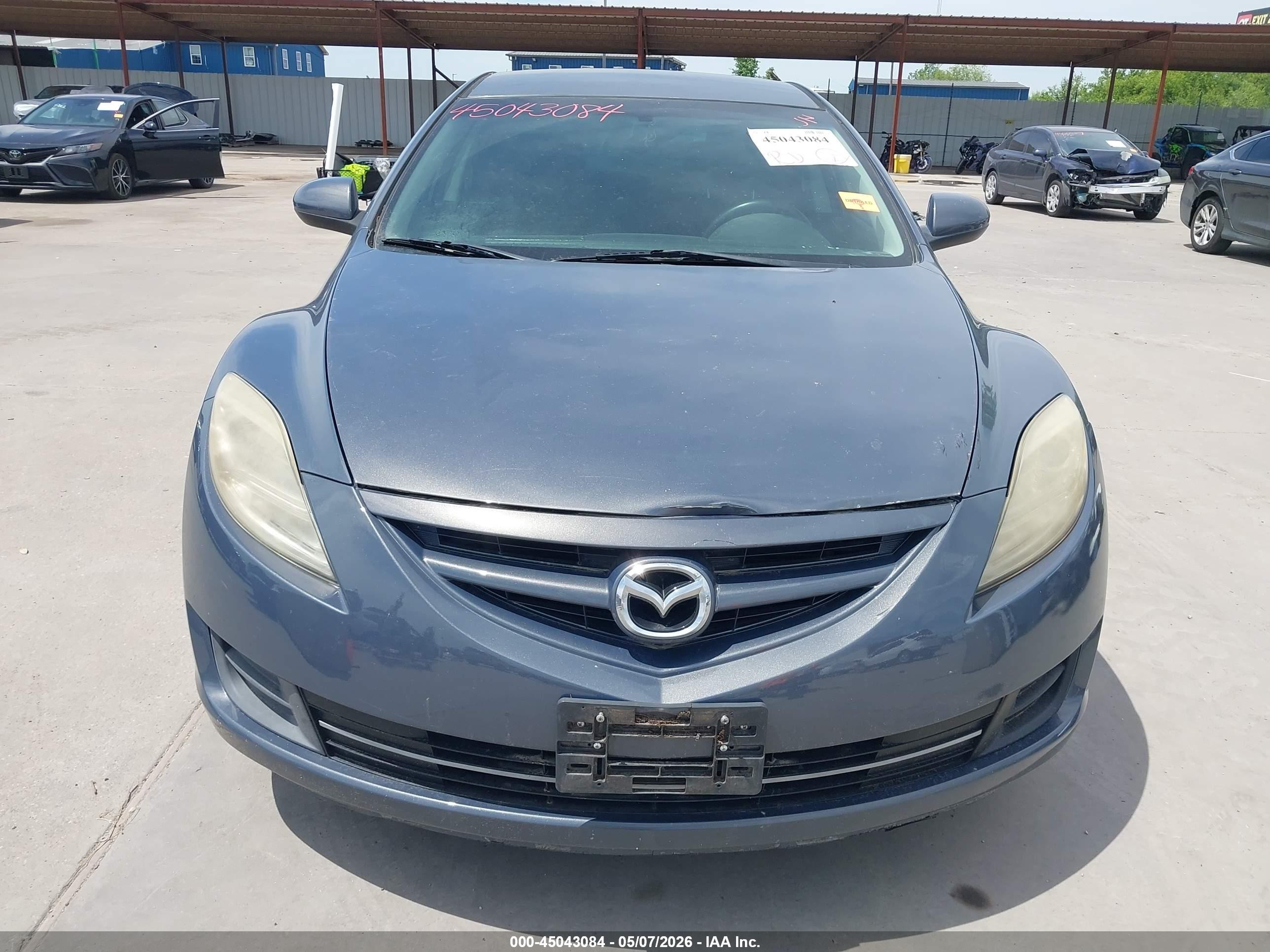2009 Mazda Mazda6 I Sport Синий vin: 1YVHP81H695M46195