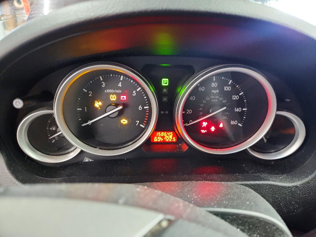 2009 Mazda 6 I Бордовый vin: 1YVHP81H895M51530