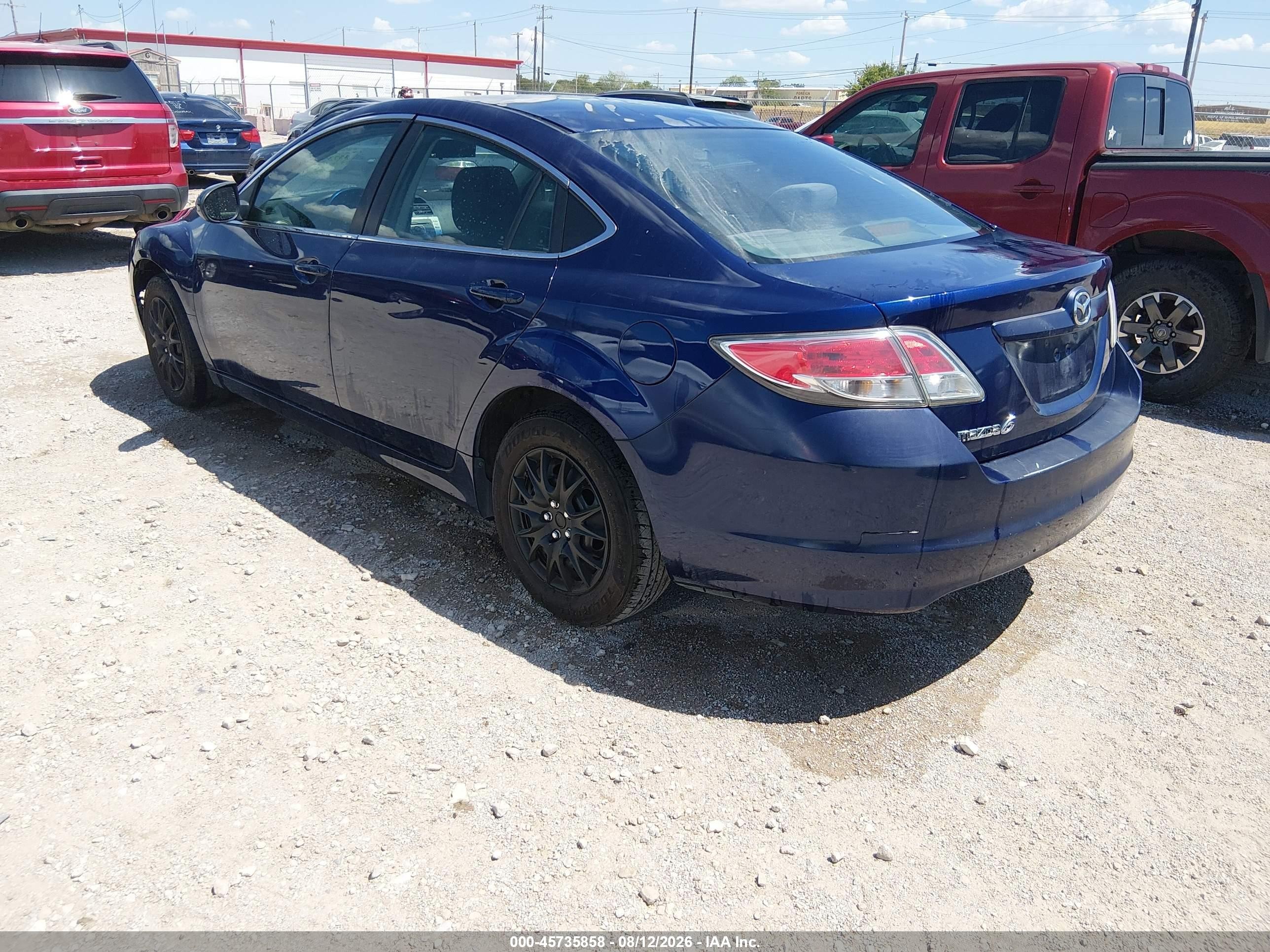 2009 Mazda Mazda6 I Sport Blue vin: 1YVHP81H995M50693