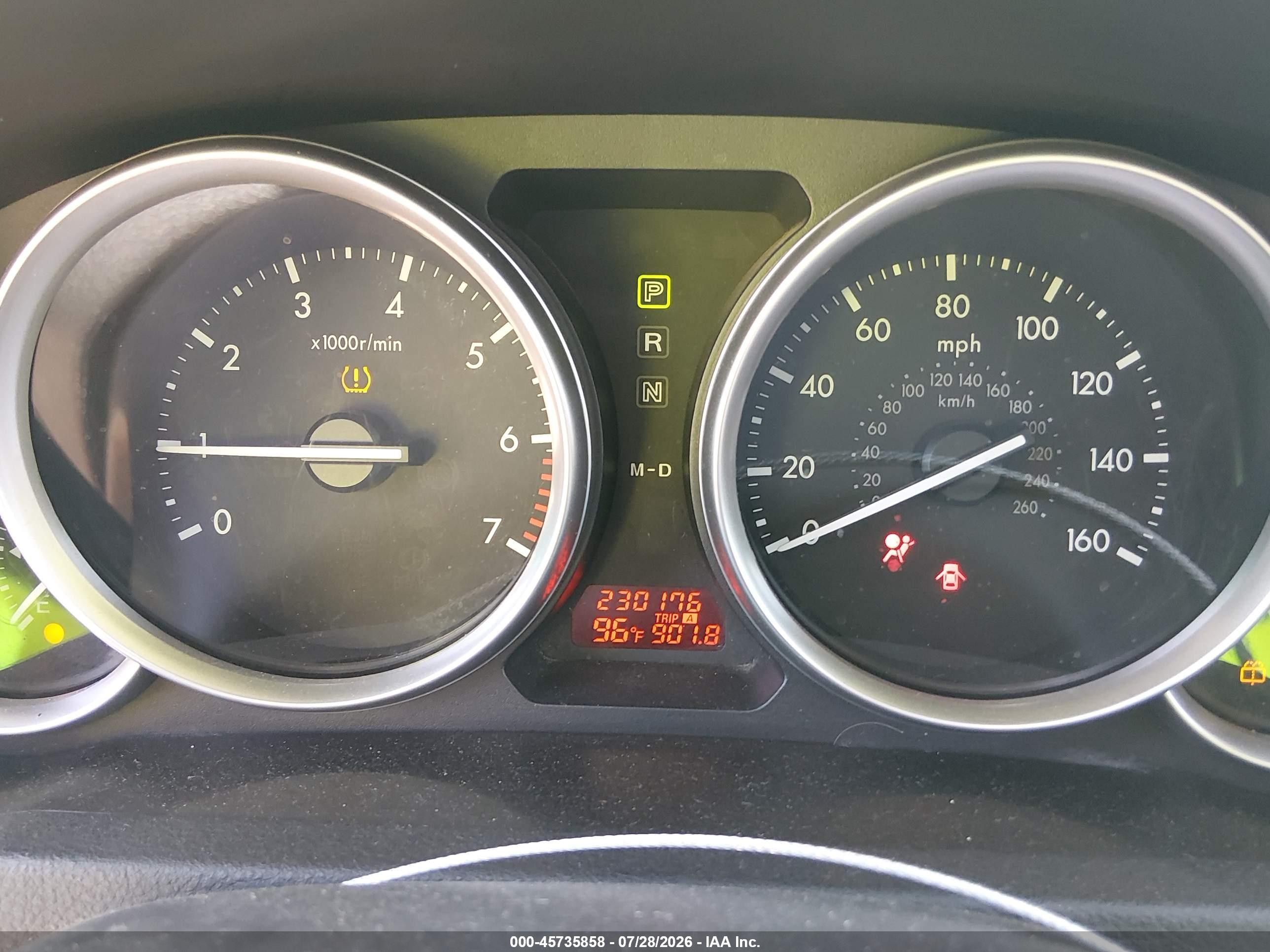 2009 Mazda Mazda6 I Sport Blue vin: 1YVHP81H995M50693