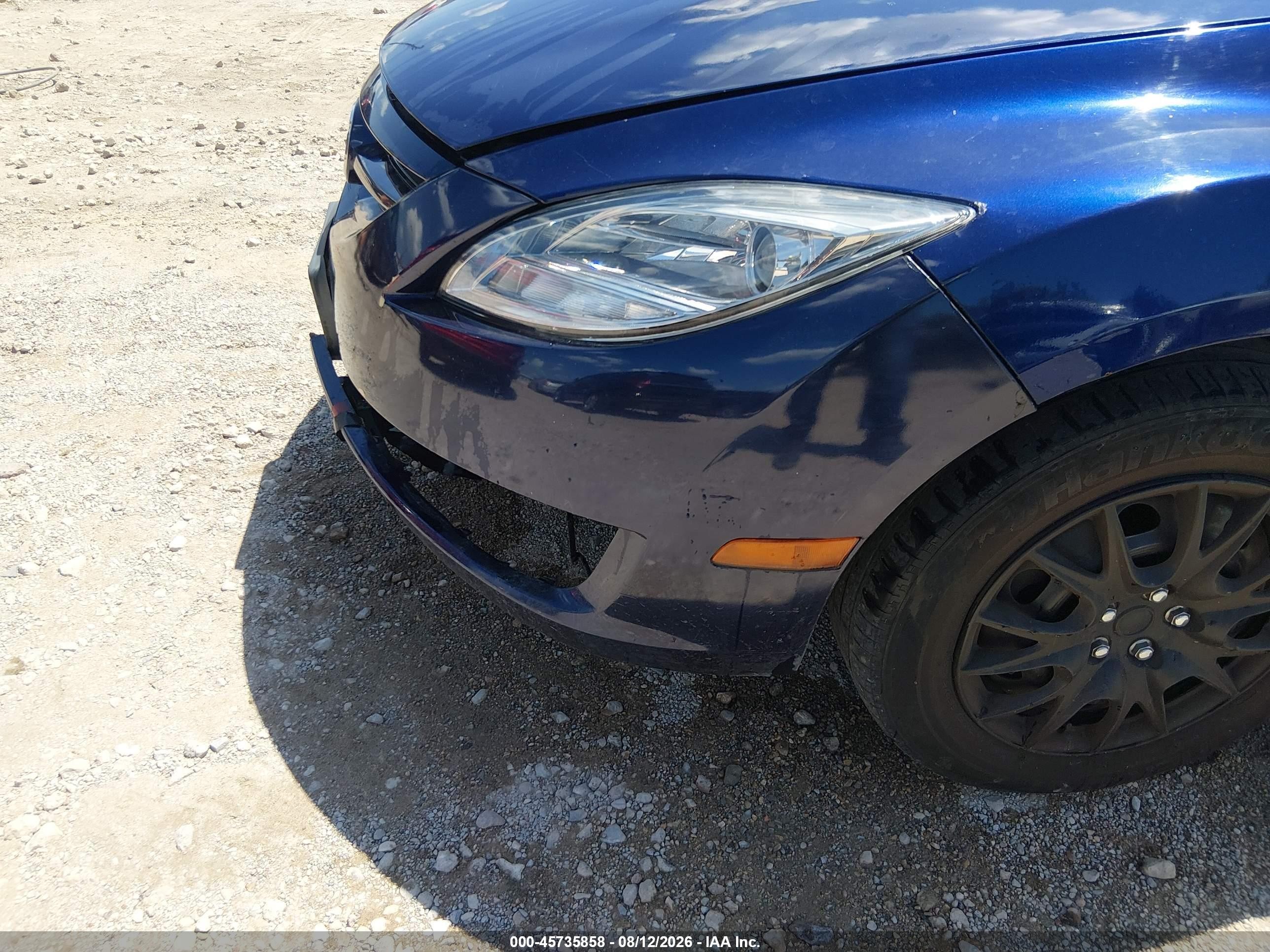 2009 Mazda Mazda6 I Sport Blue vin: 1YVHP81H995M50693
