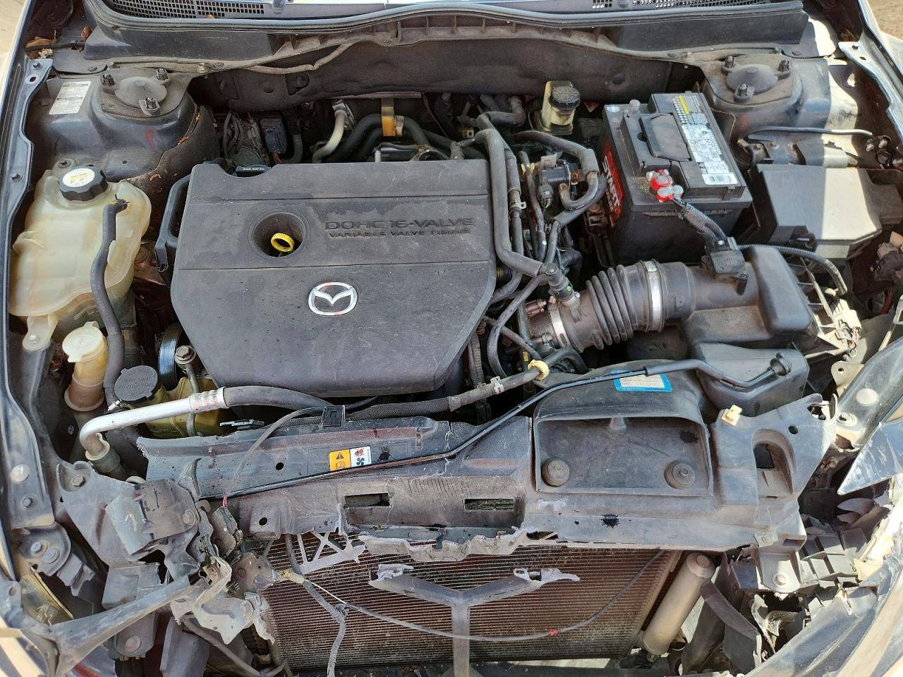 2009 Mazda 6 I Black vin: 1YVHP82A095M19205