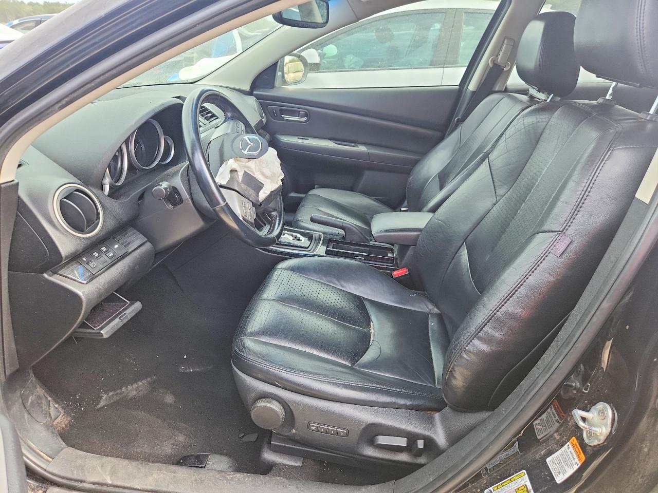 2009 Mazda 6 I Black vin: 1YVHP82A095M19205