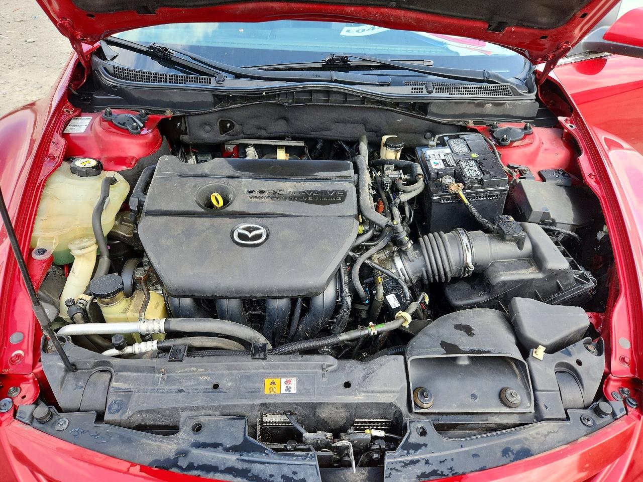 2009 Mazda 6 I Коричневый vin: 1YVHP82A195M04311