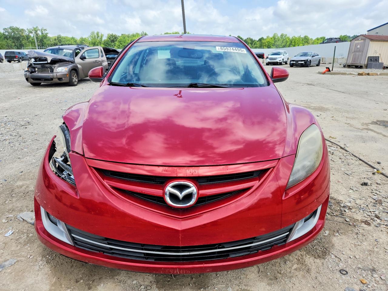 2009 Mazda 6 I Коричневый vin: 1YVHP82A195M04311