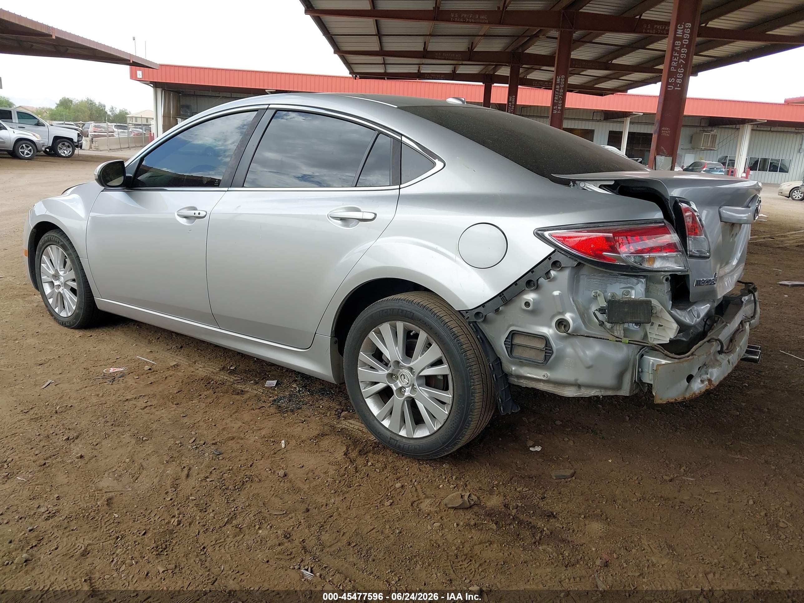 2009 Mazda Mazda6 I Grand Touring Silver vin: 1YVHP82A195M06902