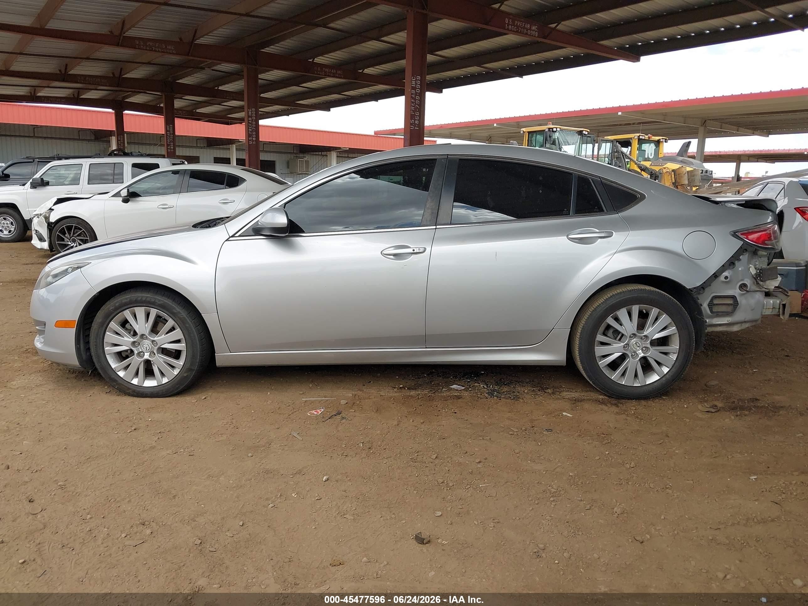 2009 Mazda Mazda6 I Grand Touring Silver vin: 1YVHP82A195M06902