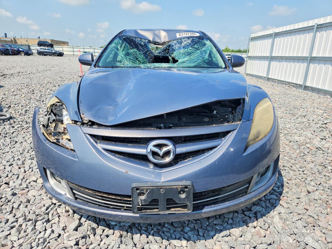 2009 Mazda 6 I Gray vin: 1YVHP82A195M10321