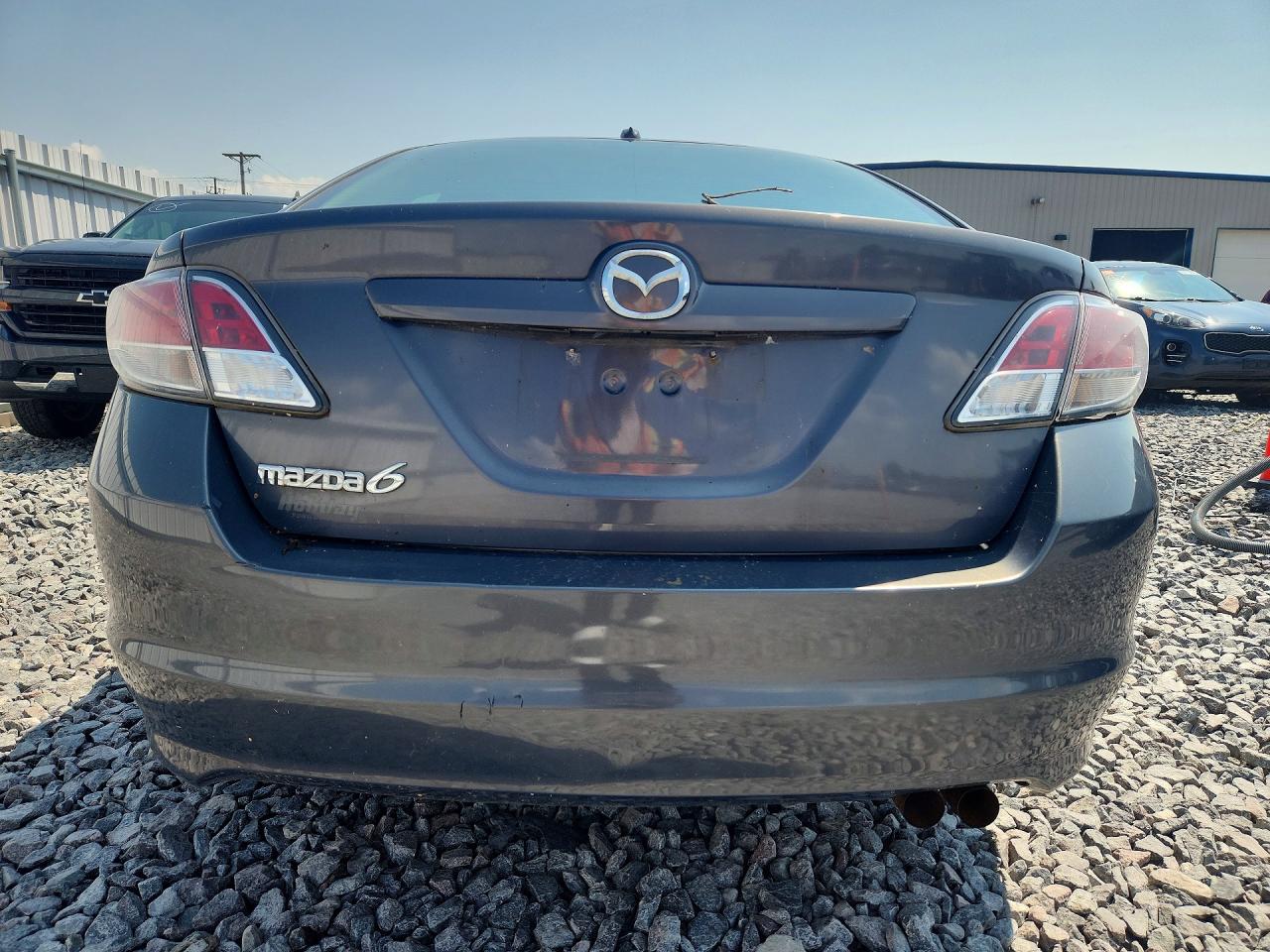 2009 Mazda 6 I Gray vin: 1YVHP82A195M10321