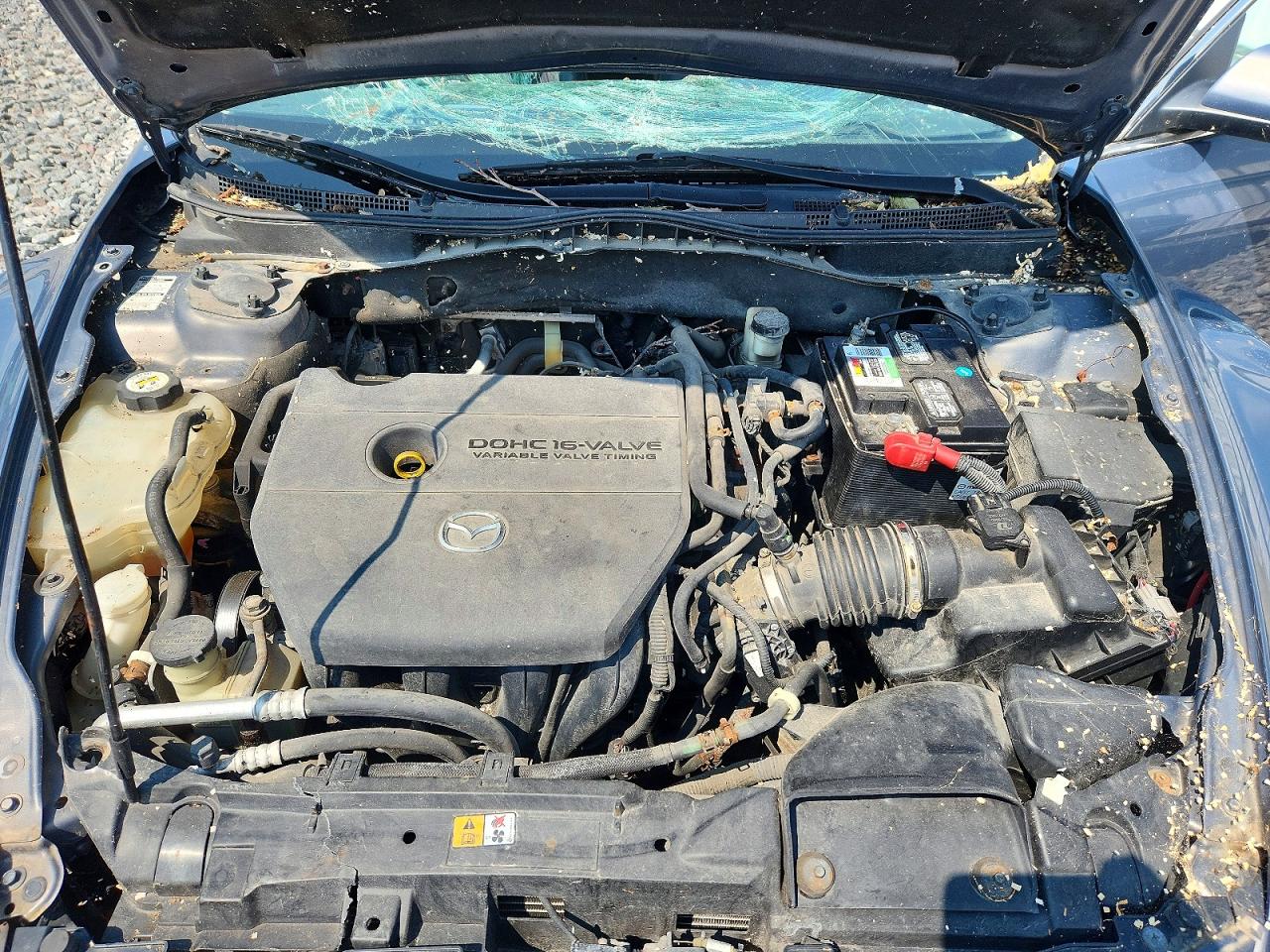 2009 Mazda 6 I Gray vin: 1YVHP82A195M10321