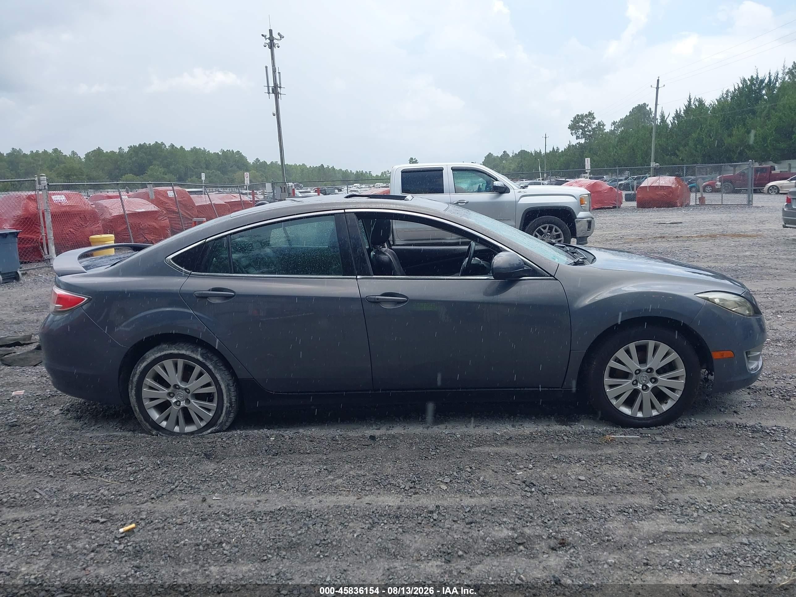 2009 Mazda Mazda6 I Touring Gray vin: 1YVHP82A195M18595