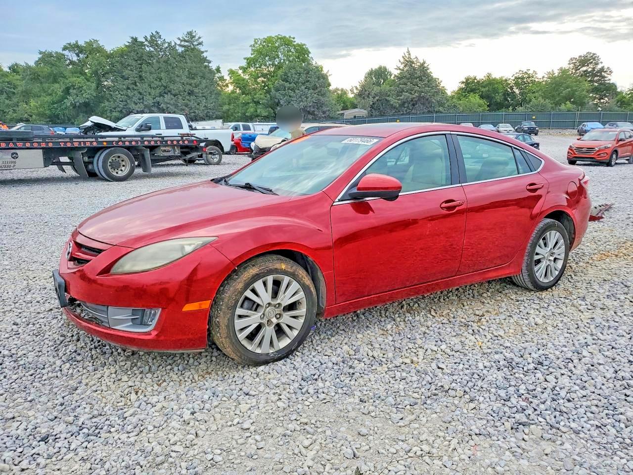 2009 Mazda 6 I Красный vin: 1YVHP82A195M19228