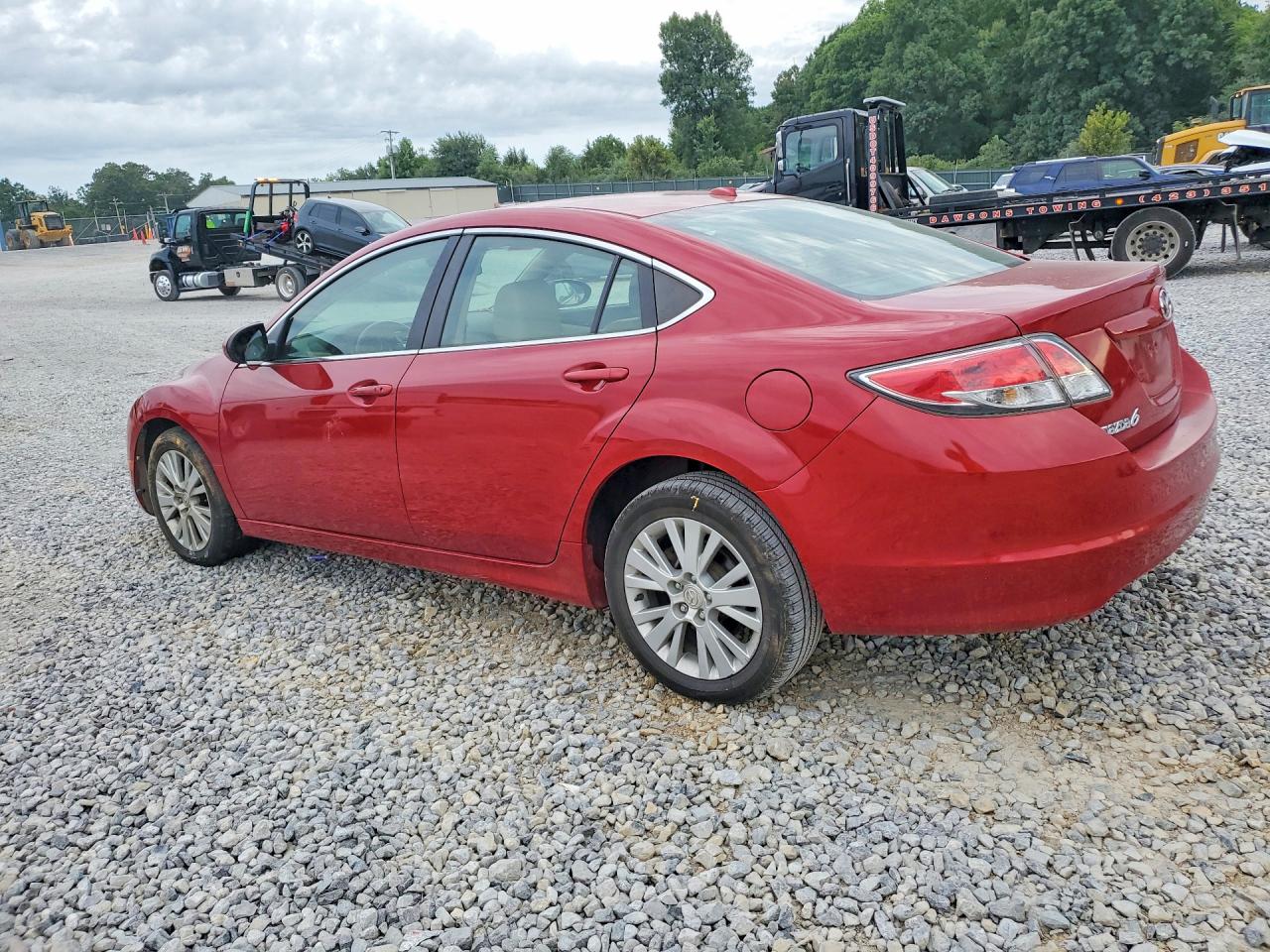 2009 Mazda 6 I Красный vin: 1YVHP82A195M19228