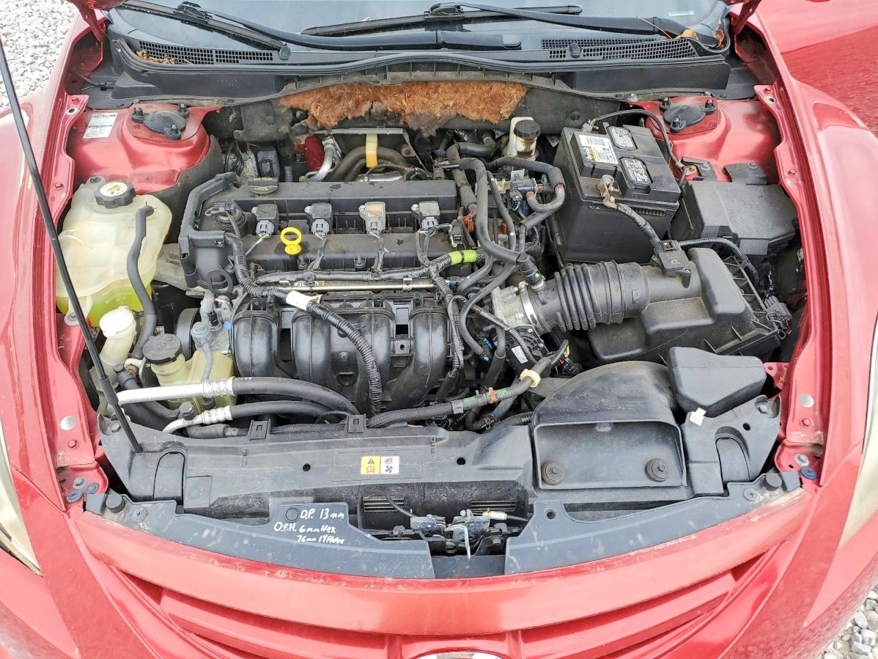 2009 Mazda 6 I Красный vin: 1YVHP82A195M19228