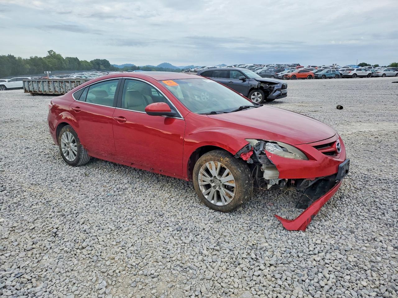 2009 Mazda 6 I Красный vin: 1YVHP82A195M19228