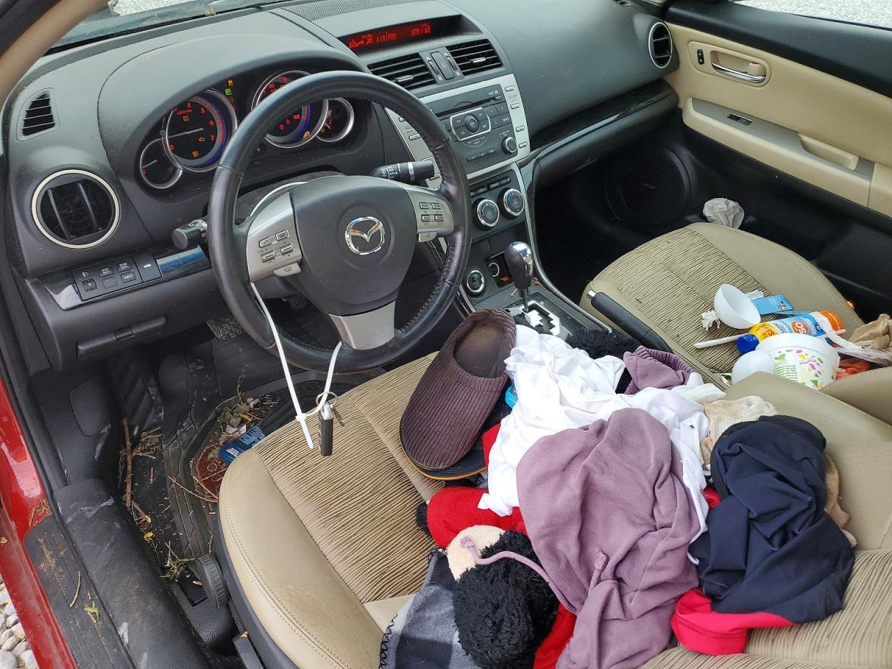 2009 Mazda 6 I Красный vin: 1YVHP82A195M19228
