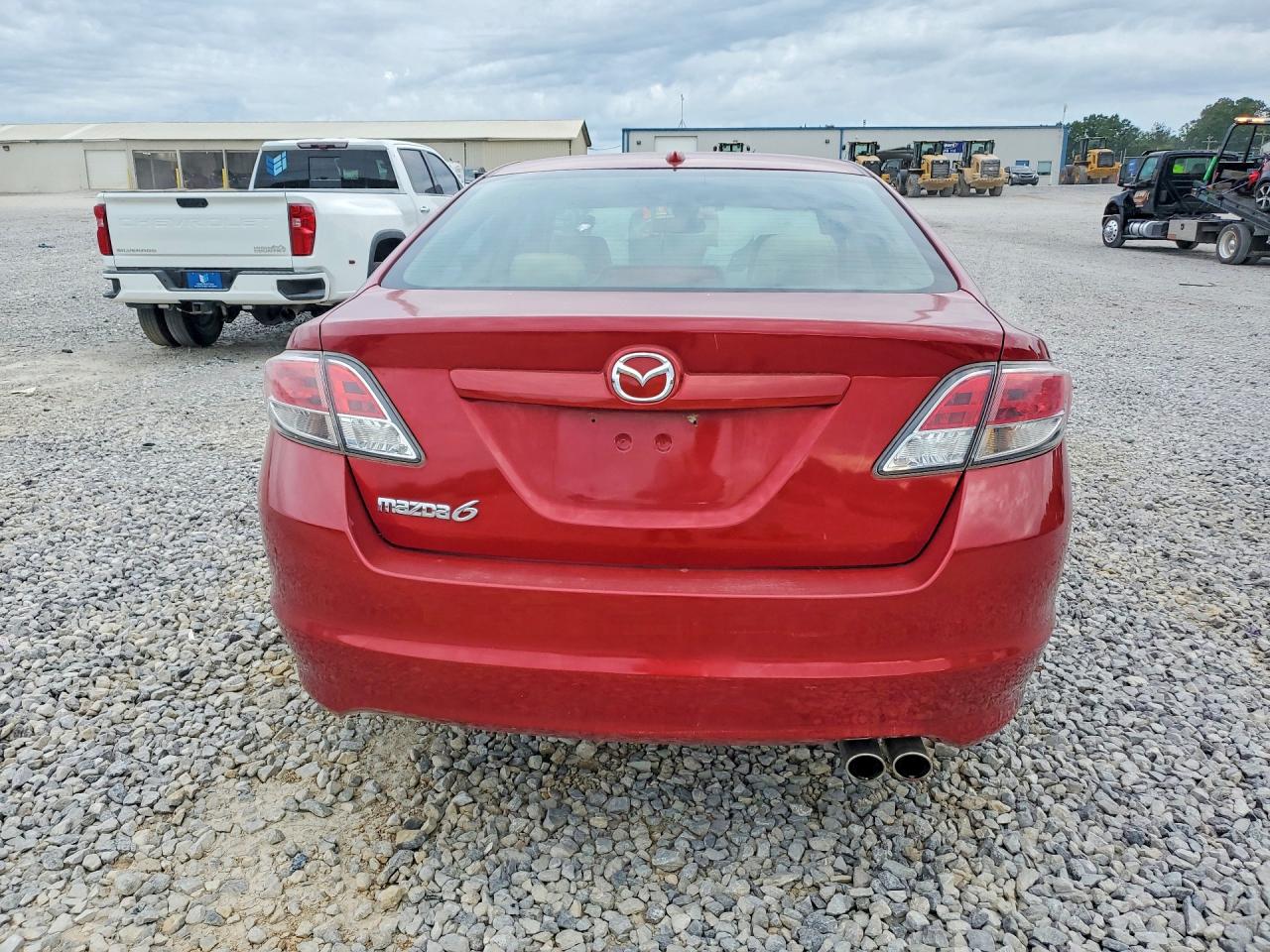 2009 Mazda 6 I Красный vin: 1YVHP82A195M19228