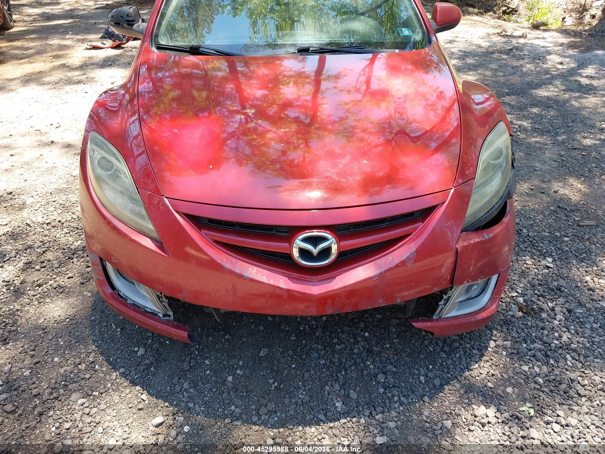 2009 Mazda Mazda6 I Grand Touring Red vin: 1YVHP82A195M22212