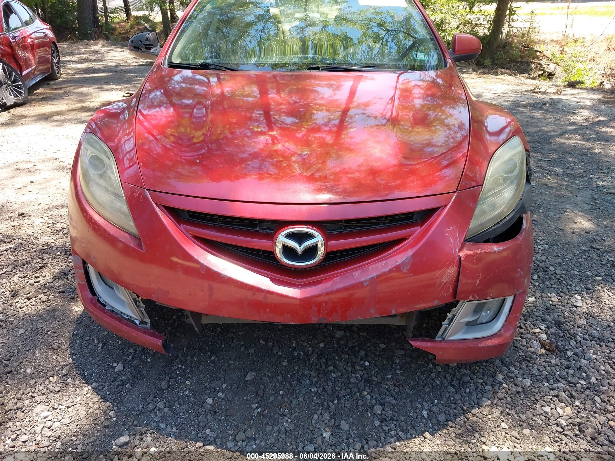 2009 Mazda Mazda6 I Grand Touring Red vin: 1YVHP82A195M22212