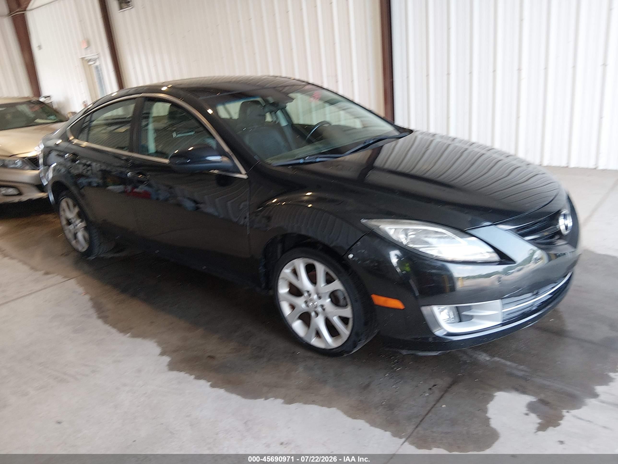 2009 Mazda Mazda6 I Touring Black vin: 1YVHP82A295M41755