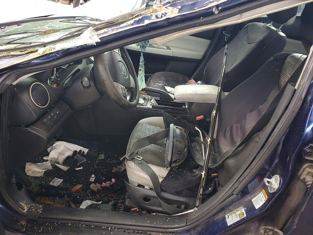 2009 Mazda 6 I Blue vin: 1YVHP82A395M23183