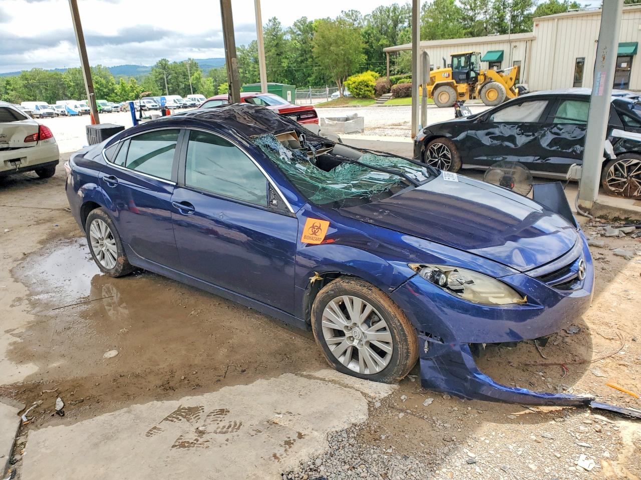 2009 Mazda 6 I Blue vin: 1YVHP82A395M23183