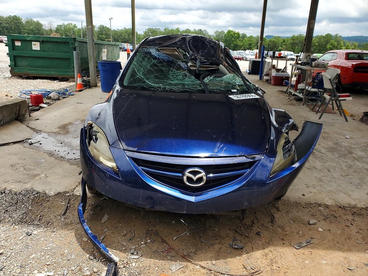 2009 Mazda 6 I Blue vin: 1YVHP82A395M23183