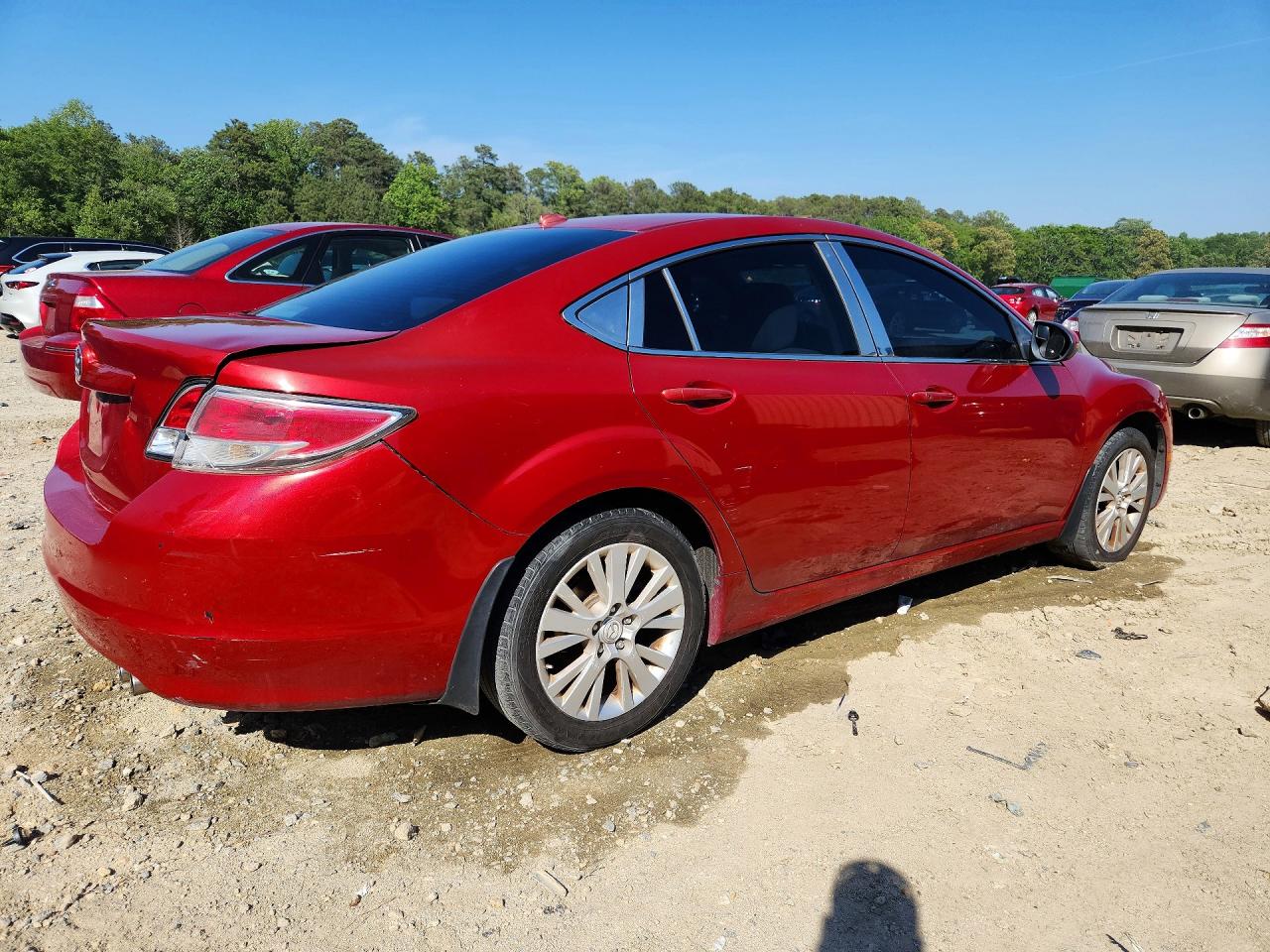 2009 Mazda 6 I Красный vin: 1YVHP82A395M23491
