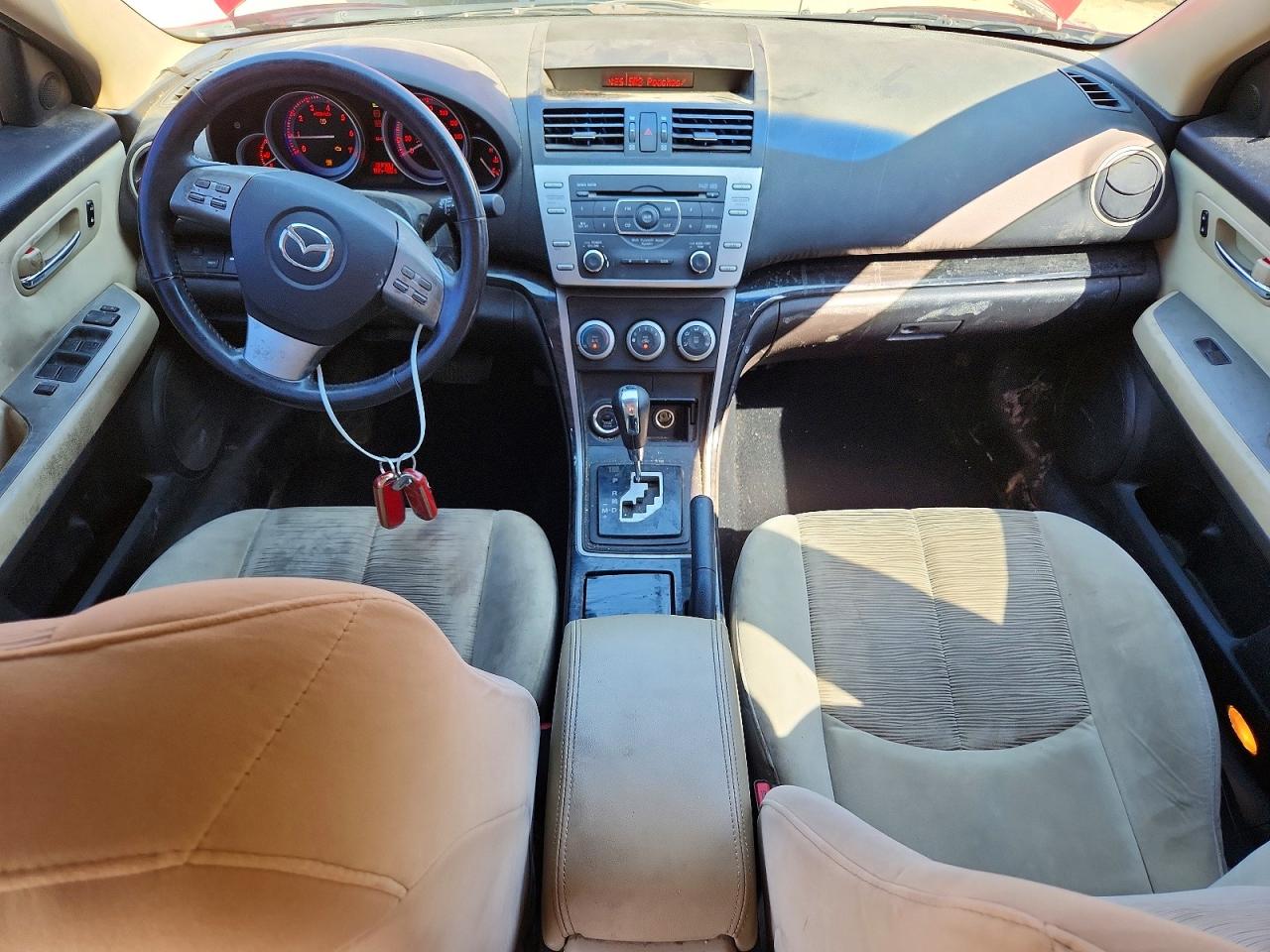2009 Mazda 6 I Красный vin: 1YVHP82A395M23491