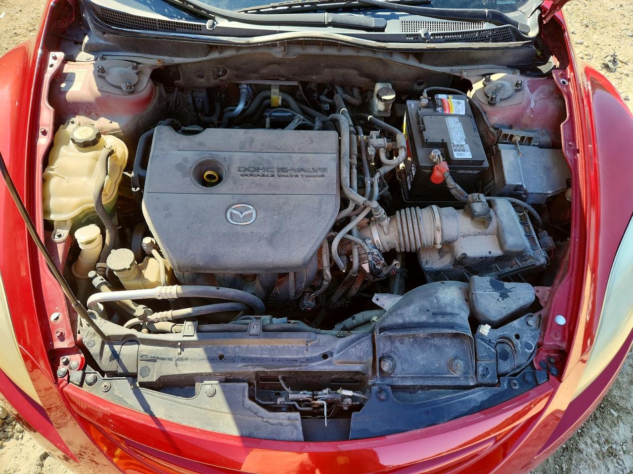 2009 Mazda 6 I Красный vin: 1YVHP82A395M23491