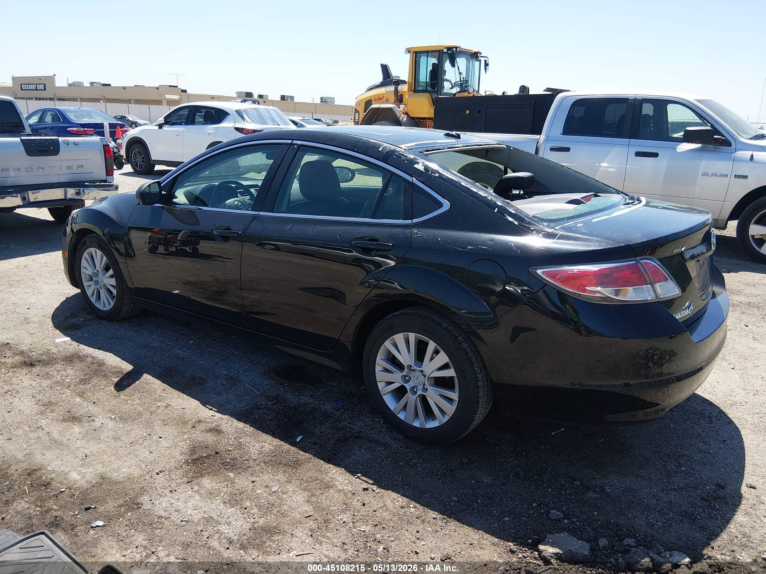 2009 Mazda Mazda6 I Touring Черный vin: 1YVHP82A495M08742