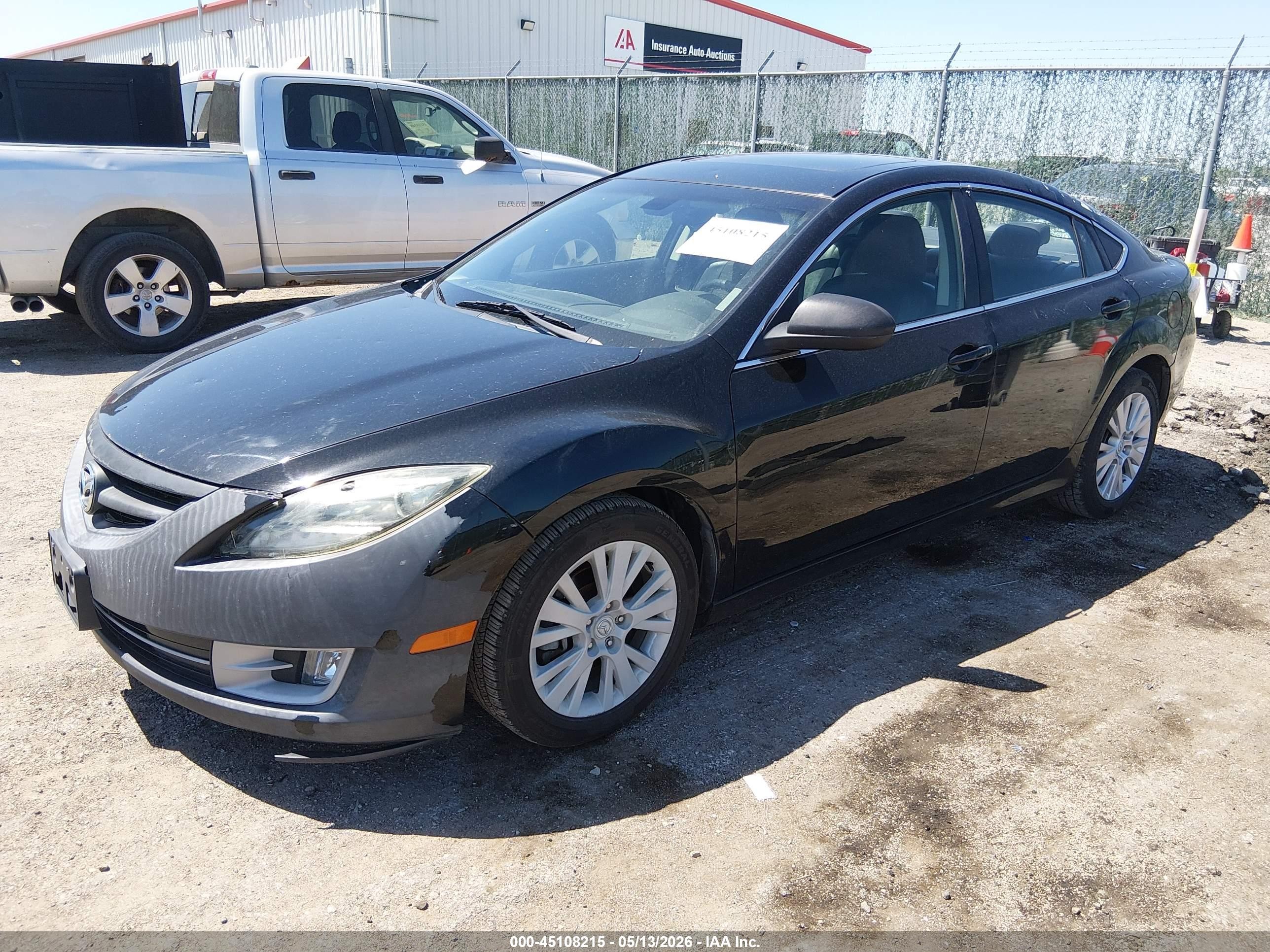 2009 Mazda Mazda6 I Touring Черный vin: 1YVHP82A495M08742