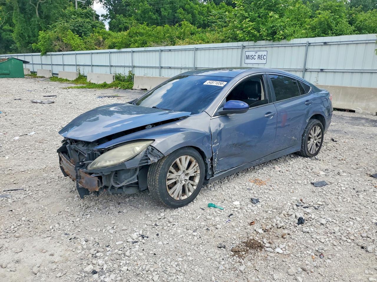 2009 Mazda 6 I Charcoal vin: 1YVHP82A595M38509