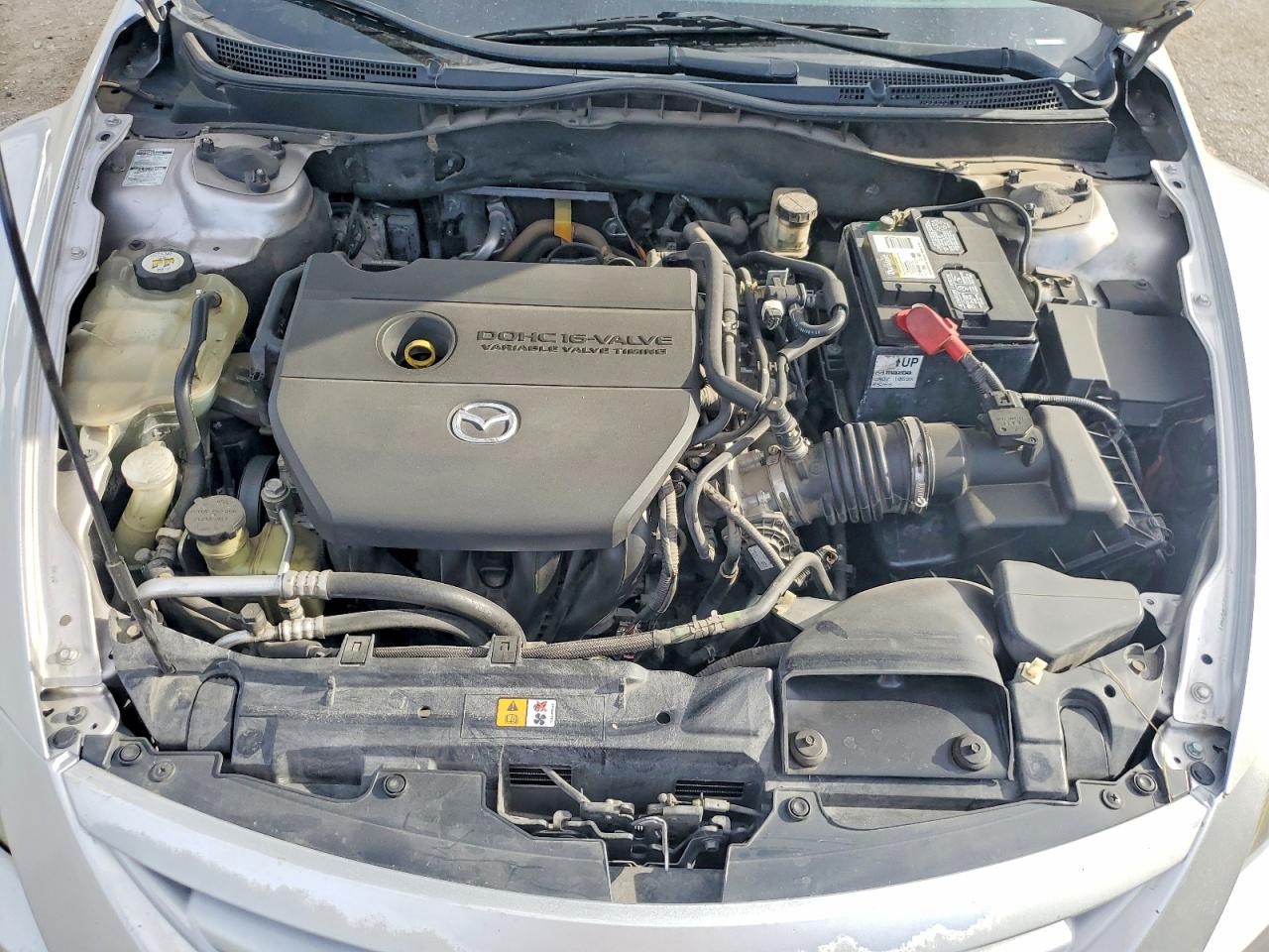 2009 Mazda 6 I Silver vin: 1YVHP82A595M39949