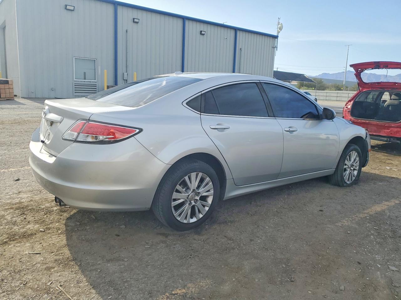 2009 Mazda 6 I Silver vin: 1YVHP82A595M39949