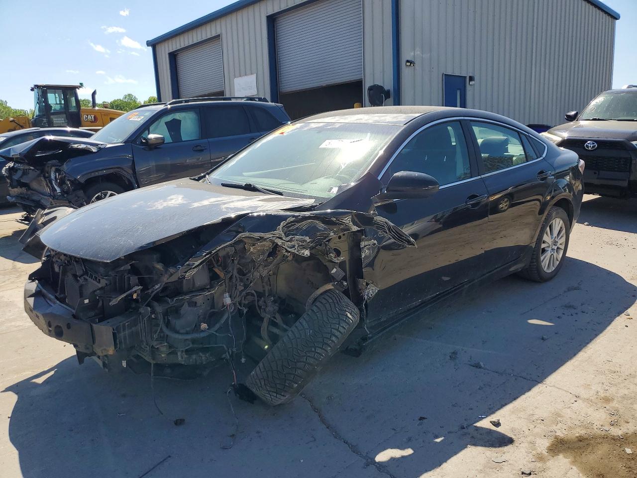 2009 Mazda 6 I Black vin: 1YVHP82A595M43645