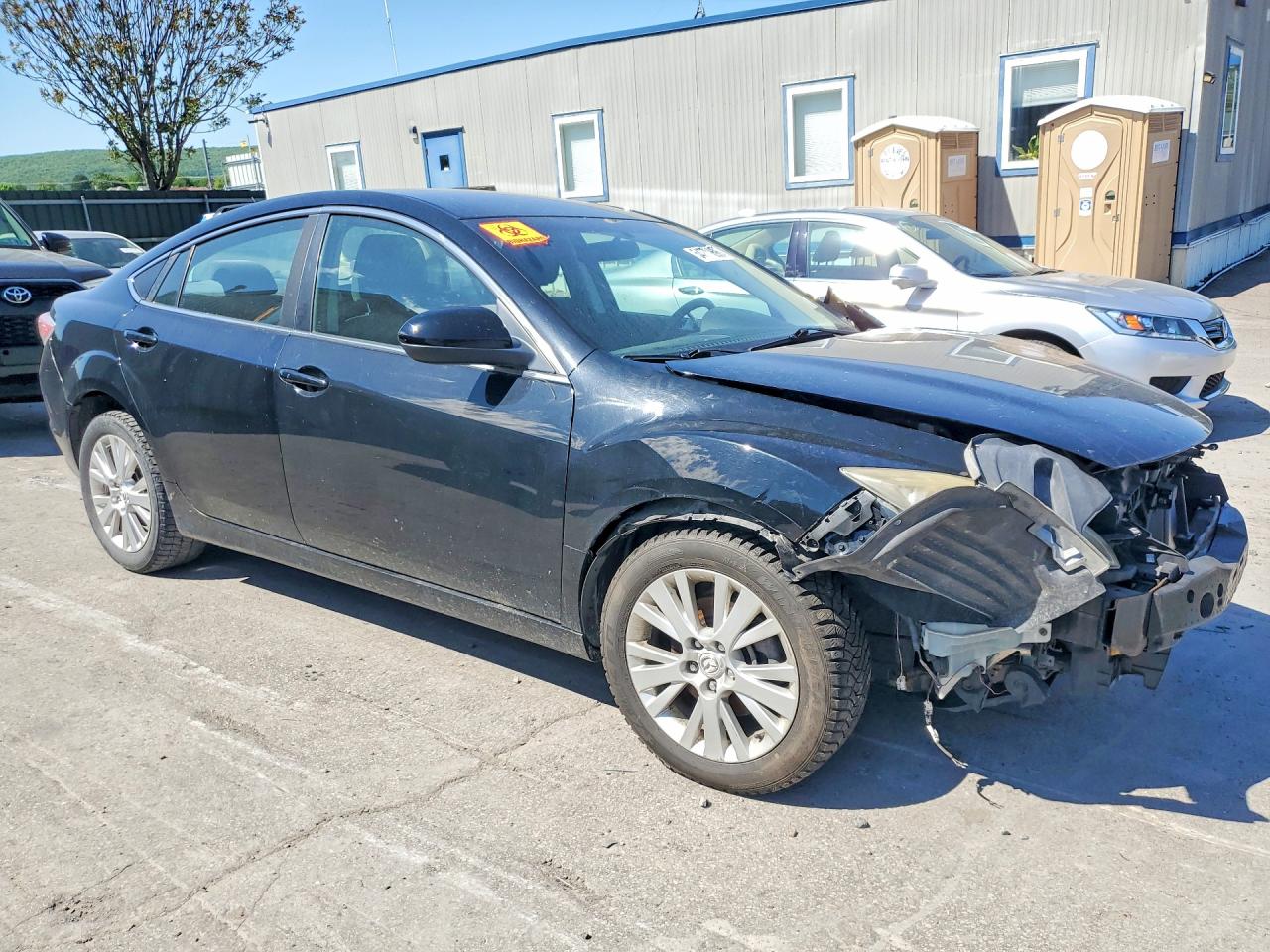 2009 Mazda 6 I Black vin: 1YVHP82A595M43645