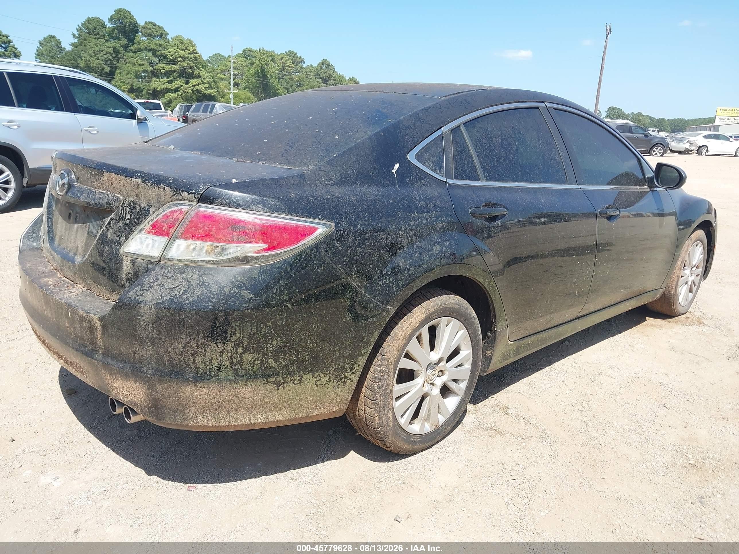 2009 Mazda Mazda6 I Touring Black vin: 1YVHP82A595M47436