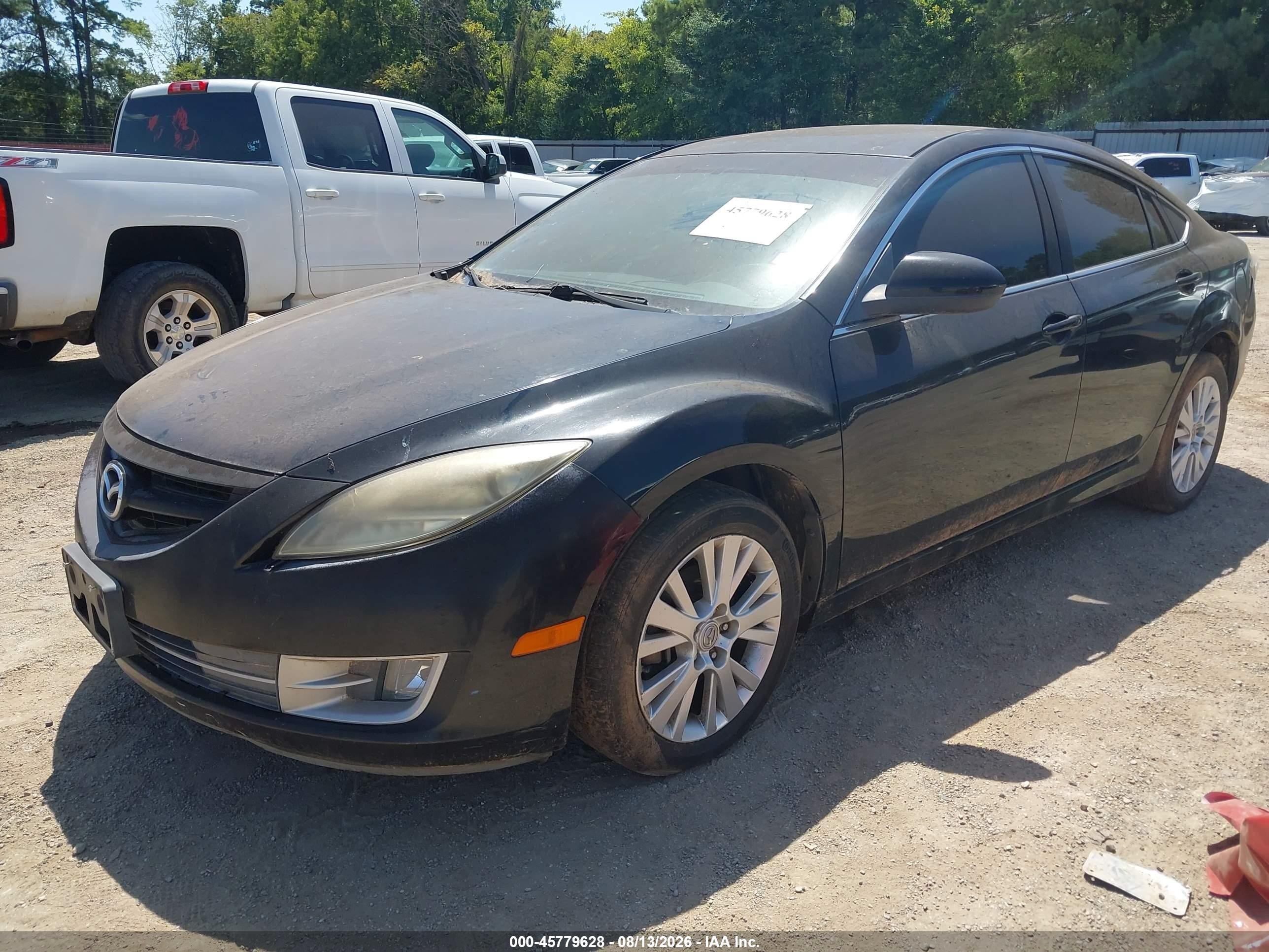 2009 Mazda Mazda6 I Touring Black vin: 1YVHP82A595M47436