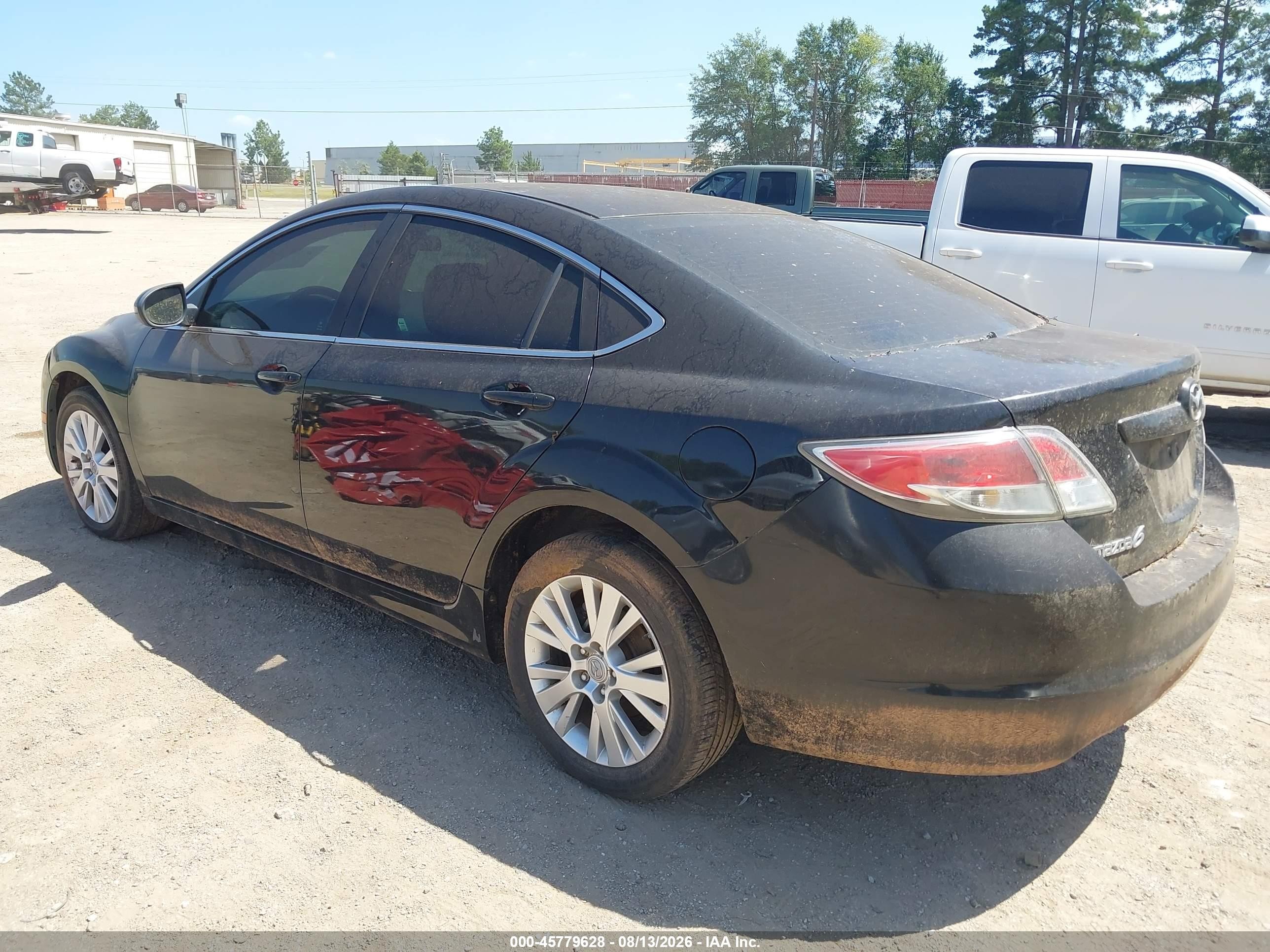 2009 Mazda Mazda6 I Touring Black vin: 1YVHP82A595M47436