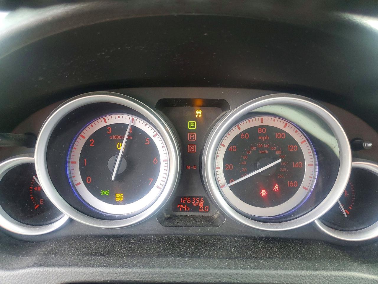 2009 Mazda 6 I Gray vin: 1YVHP82A695M04336