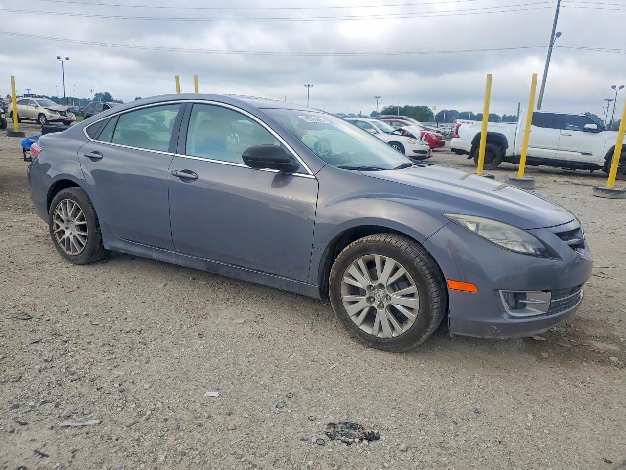 2009 Mazda 6 I Gray vin: 1YVHP82A695M04336