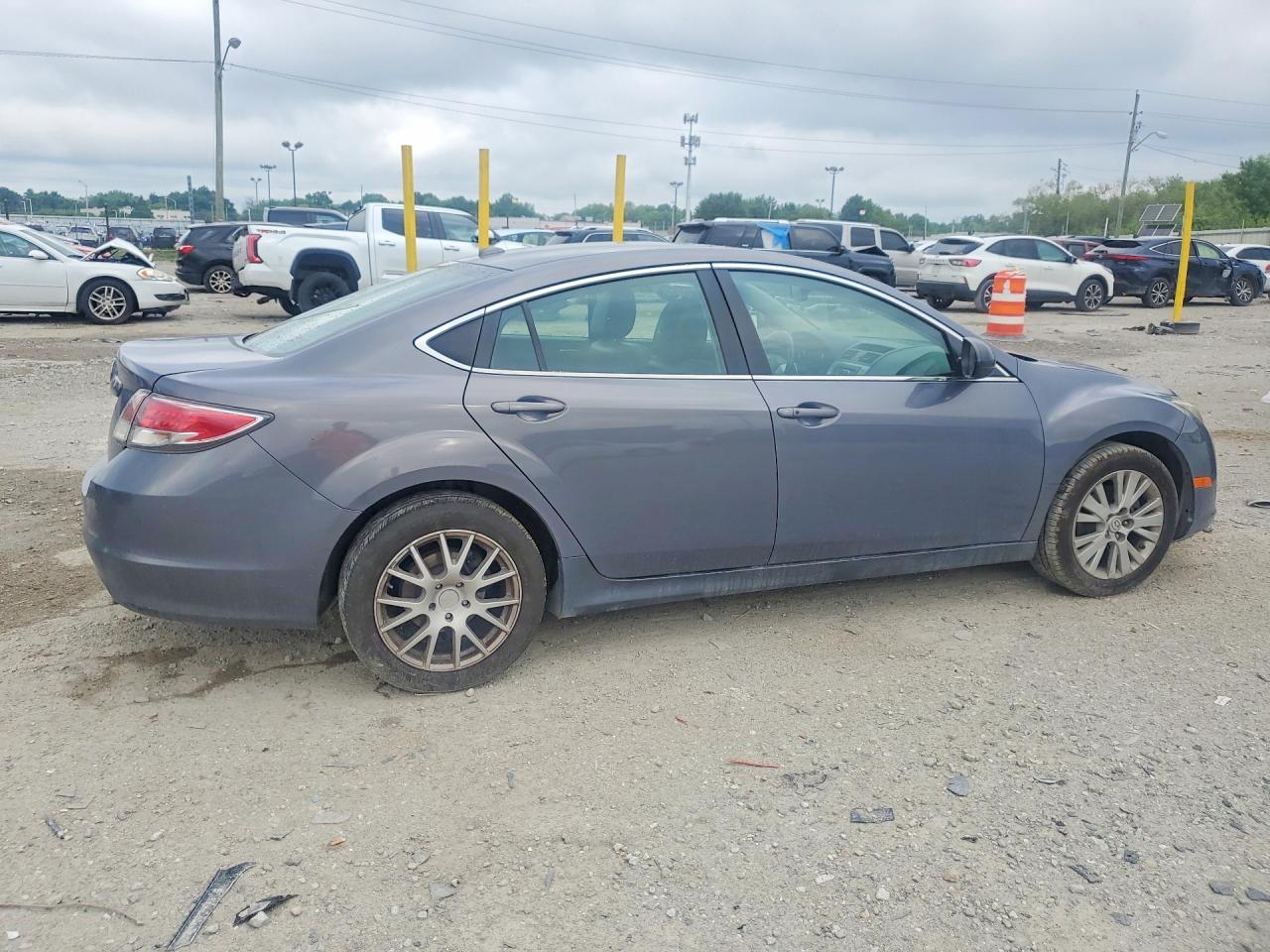 2009 Mazda 6 I Gray vin: 1YVHP82A695M04336