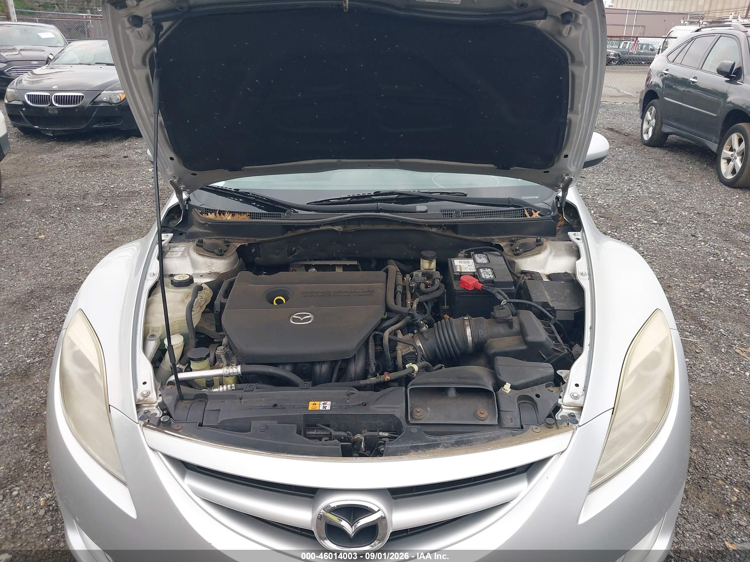 2009 Mazda Mazda6 I Touring Silver vin: 1YVHP82A695M42259