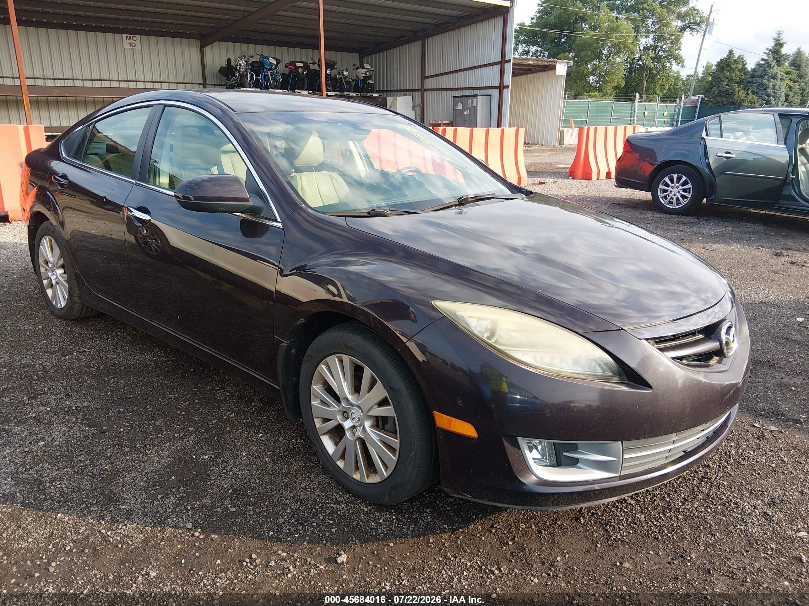 2009 Mazda Mazda6 I Grand Touring Фиолетовый vin: 1YVHP82A795M03759