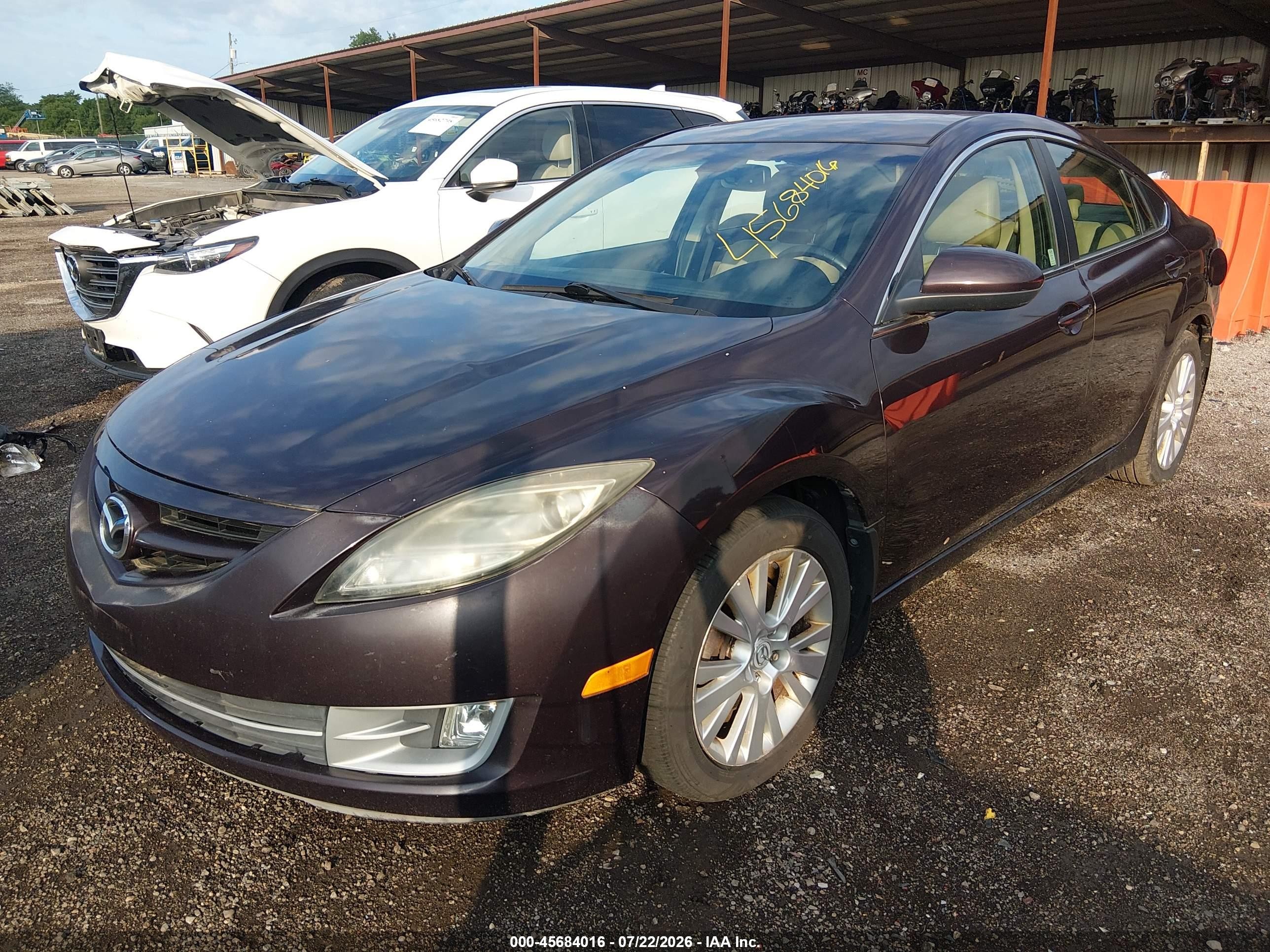2009 Mazda Mazda6 I Grand Touring Фиолетовый vin: 1YVHP82A795M03759
